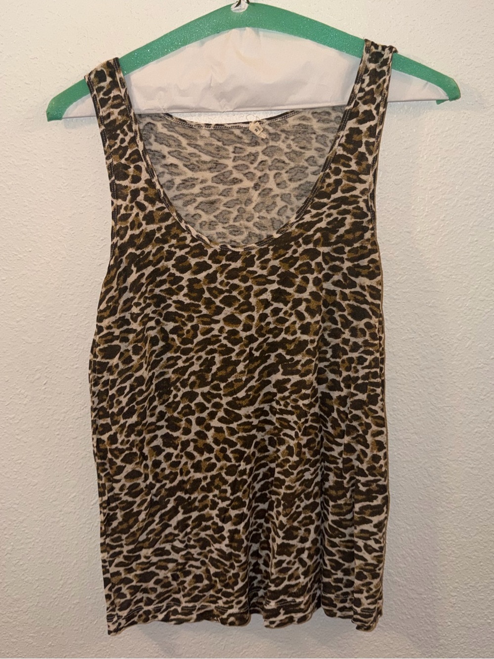 J Crew Animal Print Tank.